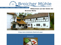 muehle-bedorf.de Webseite Vorschau
