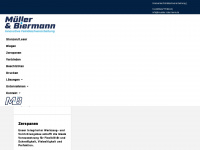 mueller-biermann.de Webseite Vorschau