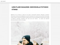 lens-flare.de Webseite Vorschau