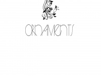 ornaments-music.com Webseite Vorschau