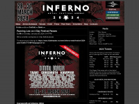 infernofestival.net Webseite Vorschau