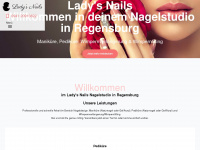 ladysnails.de Webseite Vorschau