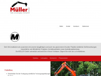 mueller-kabelbau.de Webseite Vorschau