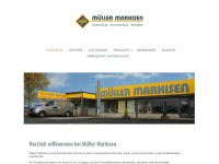 mueller-markisen.com Webseite Vorschau