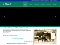 muench-umzuege.de Webseite Vorschau