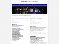 familienkonzerte.com Webseite Vorschau