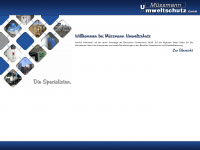 muessmann-umweltschutz.de Webseite Vorschau