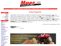 muer-4x4.de Webseite Vorschau