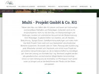 multi-projekt.de Webseite Vorschau