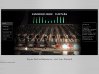 audiodesign-digital.de Webseite Vorschau