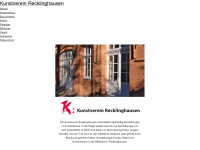 kunstverein-recklinghausen.de Webseite Vorschau