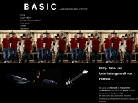 basic-musik.de Webseite Vorschau