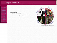 edgar-wehrle.de Webseite Vorschau