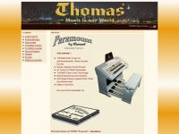 thomas-orgeln.de Webseite Vorschau