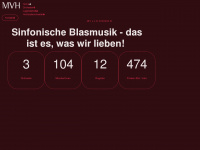 musikverein-hahn.de Webseite Vorschau
