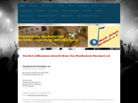 musikschulemorsbach.de Webseite Vorschau