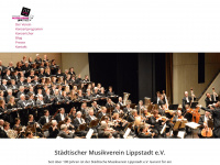 musikverein-lippstadt.de Webseite Vorschau