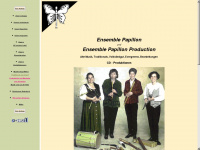 ensemble-papillon.de Webseite Vorschau