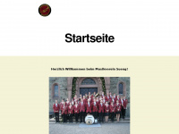 musikverein-sueng.de Webseite Vorschau