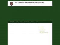 schuetzenbruderschaft-wormbach.de Webseite Vorschau