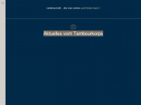tambourkorps-stoermede.de Webseite Vorschau