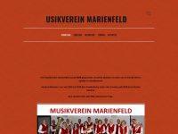 musikverein-marienfeld.de Webseite Vorschau