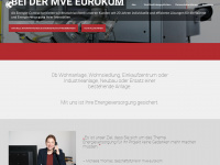 mve-eurokom.de Webseite Vorschau