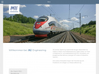 mv-engineering.de Webseite Vorschau