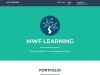 mwf-learning.de Webseite Vorschau