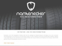 nanzenecker.de Webseite Vorschau