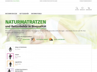naturmatratzen-janssen.de Webseite Vorschau