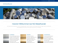 ne-metallhandel.com Webseite Vorschau