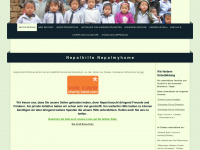 nepalmyhome.com Webseite Vorschau