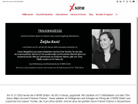 x-nrw.de Webseite Vorschau