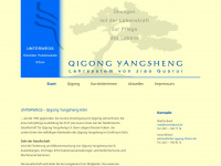 qigong-yangsheng-koeln.de Webseite Vorschau