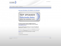 top-speaker.com Webseite Vorschau