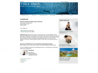 yogaspace.de Webseite Vorschau