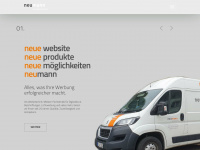neumann-werbetechnik.de Webseite Vorschau