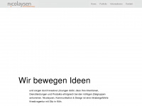 nicolaysen.de Webseite Vorschau