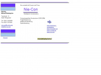 nie-con.de Webseite Vorschau