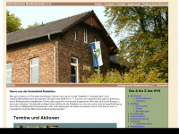 niederbachem-heimatverein.de Webseite Vorschau