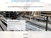schweren-metallbau.de Webseite Vorschau