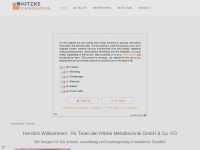 nitzke-stahlbau.de Webseite Vorschau