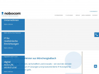 nobocom.de Webseite Vorschau