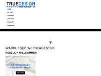 truedesign.eu Webseite Vorschau