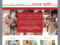nova-optic.de Webseite Vorschau