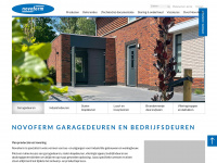 novoferm.nl Webseite Vorschau
