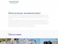 novotex.de Webseite Vorschau