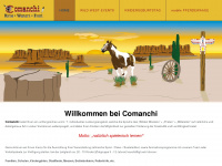comanchi.de Webseite Vorschau