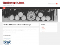 tambourcorps-adenau.de Webseite Vorschau